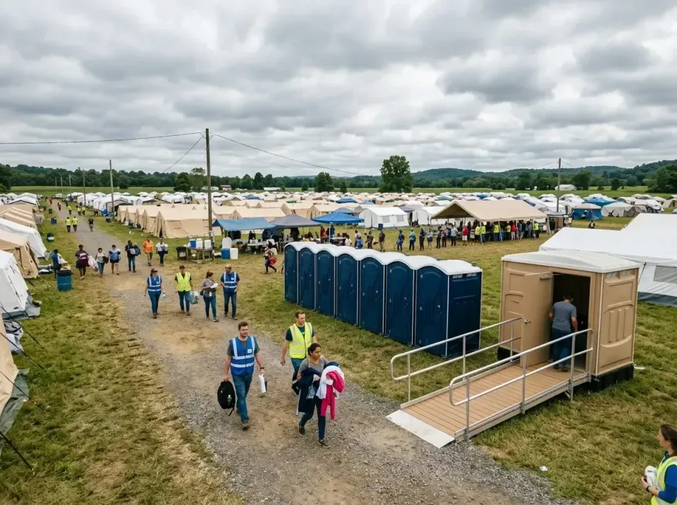 disaster-relief-camp-restrooms-010 — frequently asked questions, Dumpster & Portable Bathrooms Rental in Easton, CA